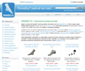 Ponozky.net(JedinÄ›) Screenshot