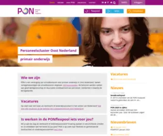 Ponprimair.nl(Personeelscluster Oost Nederland) Screenshot