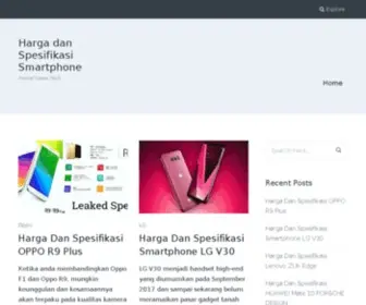 Ponsel.org(Harga dan Spesifikasi Smartphone) Screenshot