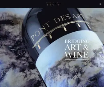 Pontdesarts-Wine.com(Pont des Arts) Screenshot