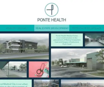 Pontehealth.com(WELCOME) Screenshot