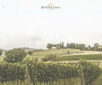 Pontelungo.it(Passione per la ricerca di nuove frontiere per la produzione del Vino) Screenshot