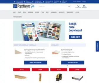 Pontmeyer.nl(Hout) Screenshot