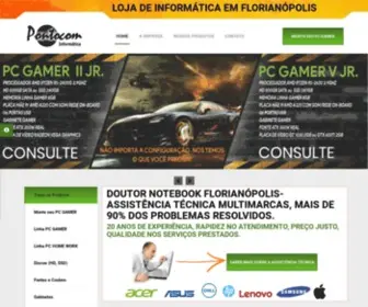 Pontocominformaticasc.com.br(Pontocom Informática) Screenshot