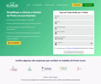 Pontoicarus.com.br(Aplicativo ponto eletrônico) Screenshot