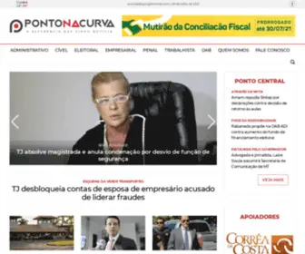 Pontonacurva.com.br(Ponto na Curva) Screenshot