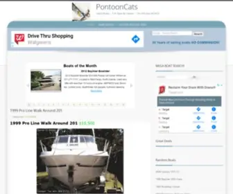Pontooncats.com(PontoonCats) Screenshot