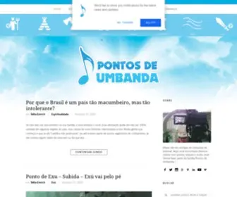 Pontosdeumbanda.com.br(Pontos de Umbanda) Screenshot