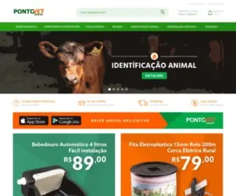 Pontovet.com.br(Loja) Screenshot