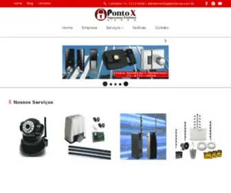 Pontoxse.com.br(Empresa de Segurança eletrônica) Screenshot