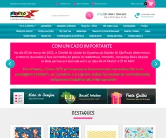 Pontoxtecidos.com.br(Ponto X Tecidos) Screenshot