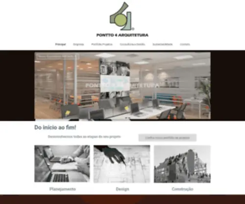 Pontto4.com(Pontto4 Arquitetura) Screenshot