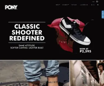 Pony.com.ph(Pony Philippines) Screenshot