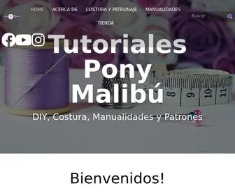 Ponymalibu.com(Pony Malibu Blog) Screenshot