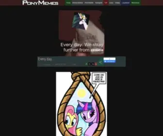 Ponymemes.org(Kucykowy album rozrywkowy) Screenshot