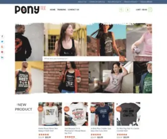 Ponytee.com(The best loving fashion) Screenshot