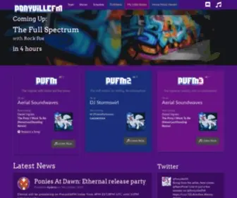 Ponyvillefm.com(Ponyvillefm) Screenshot