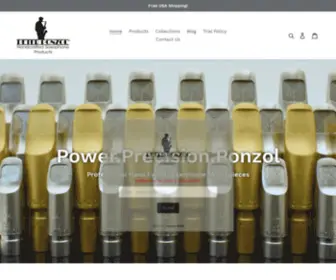 Ponzolmouthpieces.com(Ponzol Mouthpieces) Screenshot