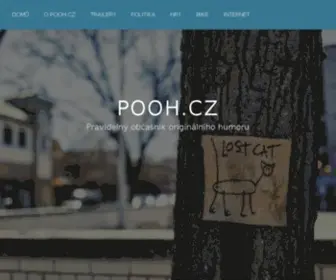 Pooh.cz(Poctivý osobní blog) Screenshot