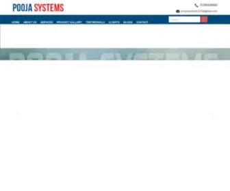 Poojasystems.com(Pooja Systems) Screenshot