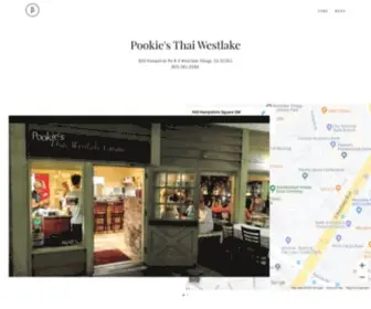 Pookiethai.com(Pookie's Thai) Screenshot