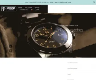 Pookwatches.com(Watches for the adventurers) Screenshot