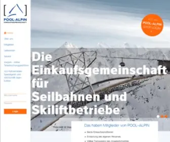 Pool-Alpin.com(Einkaufsgemeinschaft) Screenshot