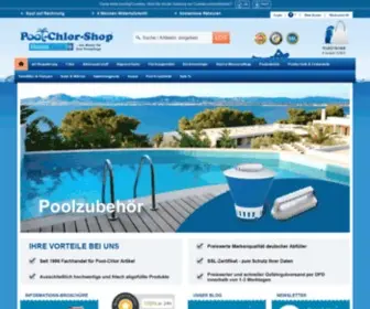 Pool-Chlor-Shop.de(Wasserpflege) Screenshot