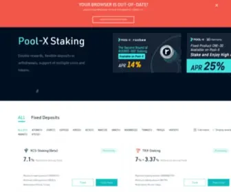 Pool-X.io(Earn Crypto with High APY) Screenshot