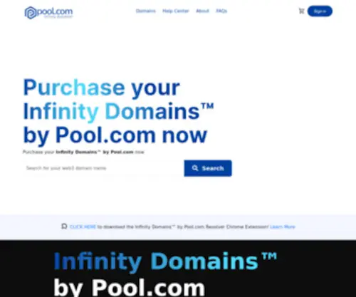 Pool.com(Infinity Domains by) Screenshot