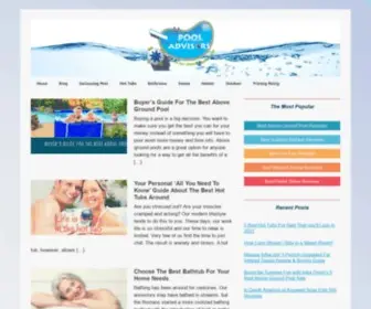 Pooladvisors.net(Swimming Pool) Screenshot