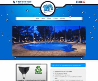 Poolbulbs.com(Swimming Pool LED Light Bulbs) Screenshot