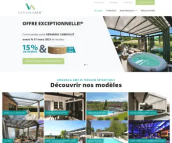 Poolcover.be(Véranda Verandair) Screenshot