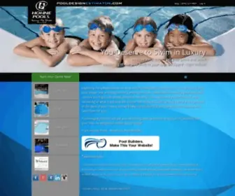 Pooldesignestimator.com(Great Swimming Pool Design) Screenshot