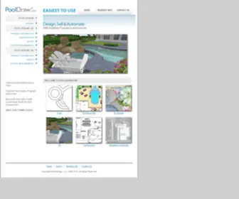 Pooldraw.com(Pool Design Software) Screenshot