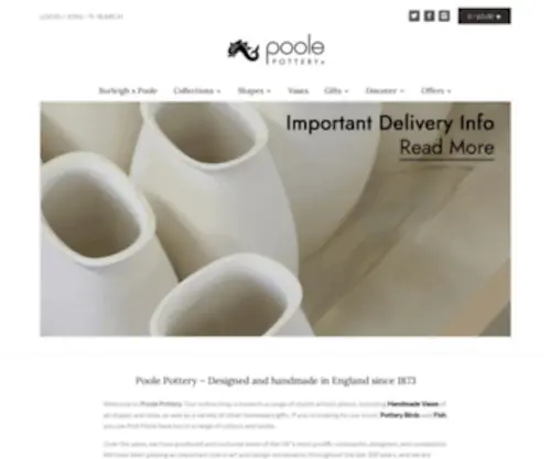 Poolepottery.co.uk(Poolepottery) Screenshot