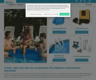 Poolexperte.com(Schwimmbad und Pool Shop) Screenshot