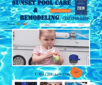 Poolexpertsatsunset.com(Sunset-pool-care) Screenshot