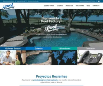 Poolfactory.com.mx(Pool Factory) Screenshot