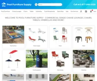 Poolfurnituresupply.com(Pool Furniture Supply) Screenshot