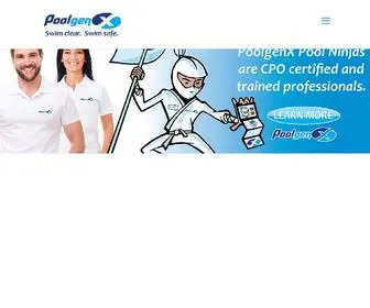 Poolgenx.com(Pool Gen X) Screenshot