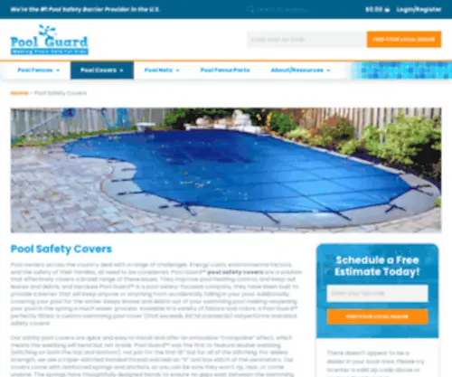 Poolguardcovers.com(Poolguardcovers) Screenshot