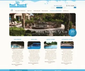 Poolguardusa.com(Pool Fence Company) Screenshot