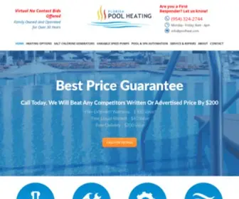 Poolheat.com(Florida Pool Heating) Screenshot