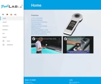 Poollab.org(Water-i.d) Screenshot