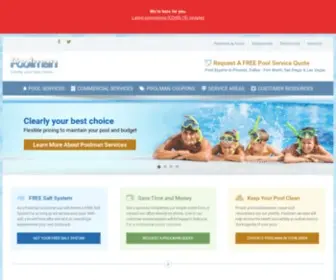 Poolman.com(Pool Service in Phoenix) Screenshot