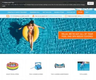 Poolmarket.co.uk(Swimming Pool Supplies) Screenshot