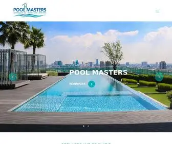 Poolmasters.net(Popular Swimming Pool Construction Company in Qatar) Screenshot