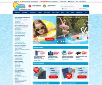 Poolproducts.com(Specialty Pool Products) Screenshot