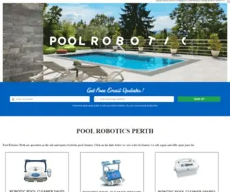 Poolroboticsperth.com.au(Pool Robotics Perth) Screenshot